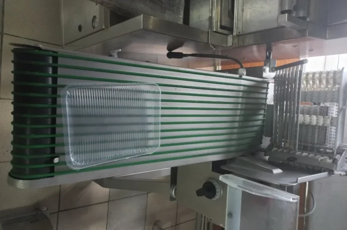 Автоматичний конвеєрний слайсер Scharfen - нарізка м’яса- фото № 1