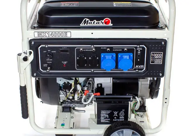 Надійний генератор бензиновий Matari MX14000E з оперативною доставкою- фото № 2
