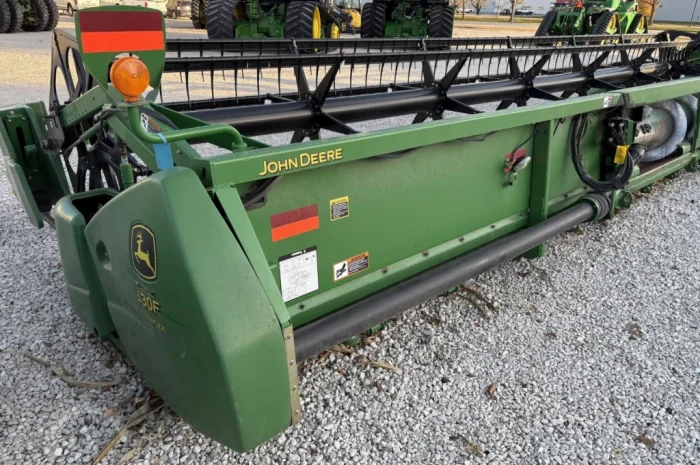 Жниварка John Deere 630 F Hydraflex шириною 9 метрів- фото № 7