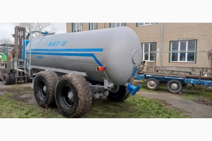 Вакуумний напівпричеп-цистерна МЖТ-10 внесення добрив- фото № 2