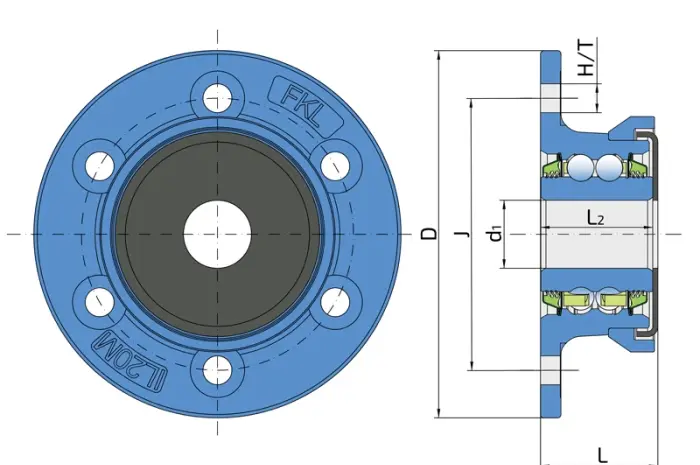 Ступиця IL20S-80/6H-B20 FKL- фото № 3
