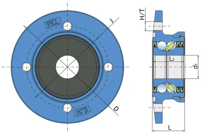 Ступиця IL50V-104/4T-B30 FKL- фото № 2