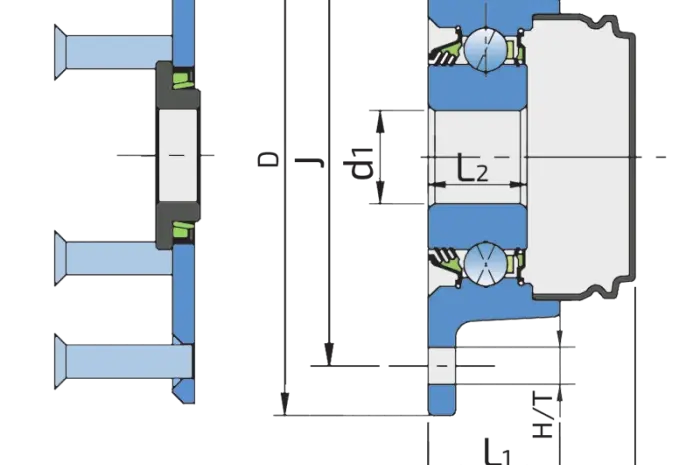 Ступиця ріжучого вузла IL20-75/6H-B17+GK FKL- фото № 4