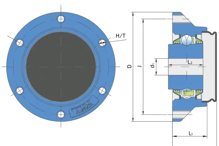 Ступиця ріжучого вузла Agro Point IL20-70/6T-B12 FKL- фото № 2