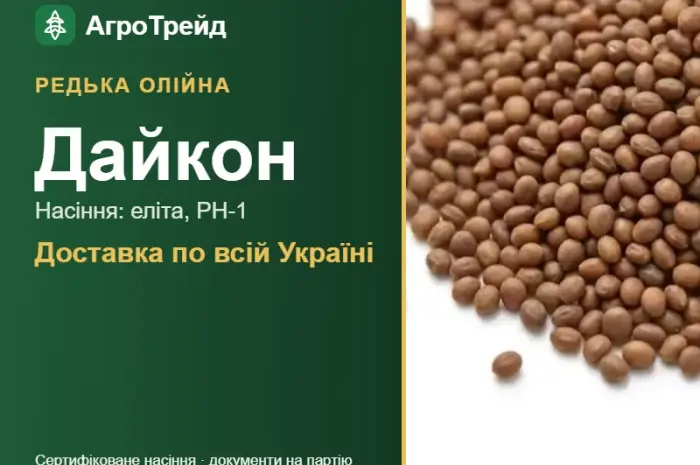 Редька олійна Дайкон- фото № 1
